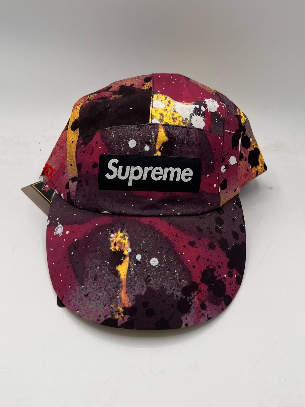 Supreme GORE-TEX Long Bill Camp Cap Rammellzee Yellow | Size: S/M